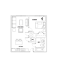1 Bed 1 Bath A