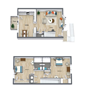 Two Bed Townhouse