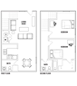 2 Bed - 1.5 Bath Townhome