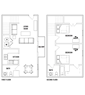2 Bed 1.5 Bath Townhome (Balcony)