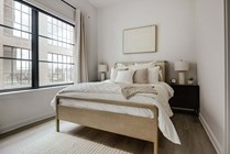 Experience tranquility in this beautifully designed bedroom, perfect for unwinding.