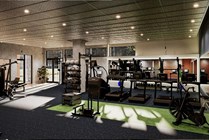 Experience top-tier fitness amenities in our luxurious gym, designed for health enthusiasts.