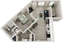 1x1-Den-Premium-The-Flats-at-Carrs-Hill-Athens