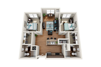 2x2- FLATS AT CARRS HILL ATHENS - FACH