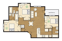 3x3 Apartment _ River Club