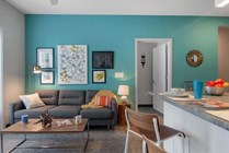 Open Concept Living Area